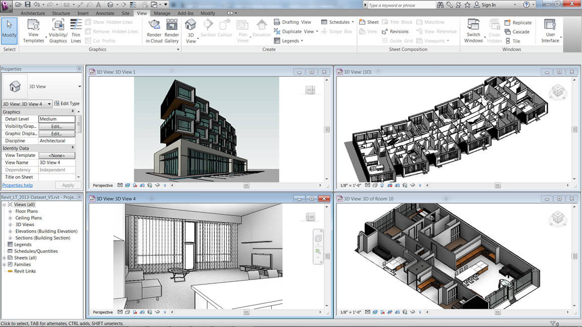 Formation Revit Initiation – BIM, maquette numérique et production de livrables