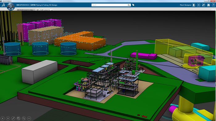 Formation CATIA Layout – Implantation d’usine et organisation industrielle 2D/3D