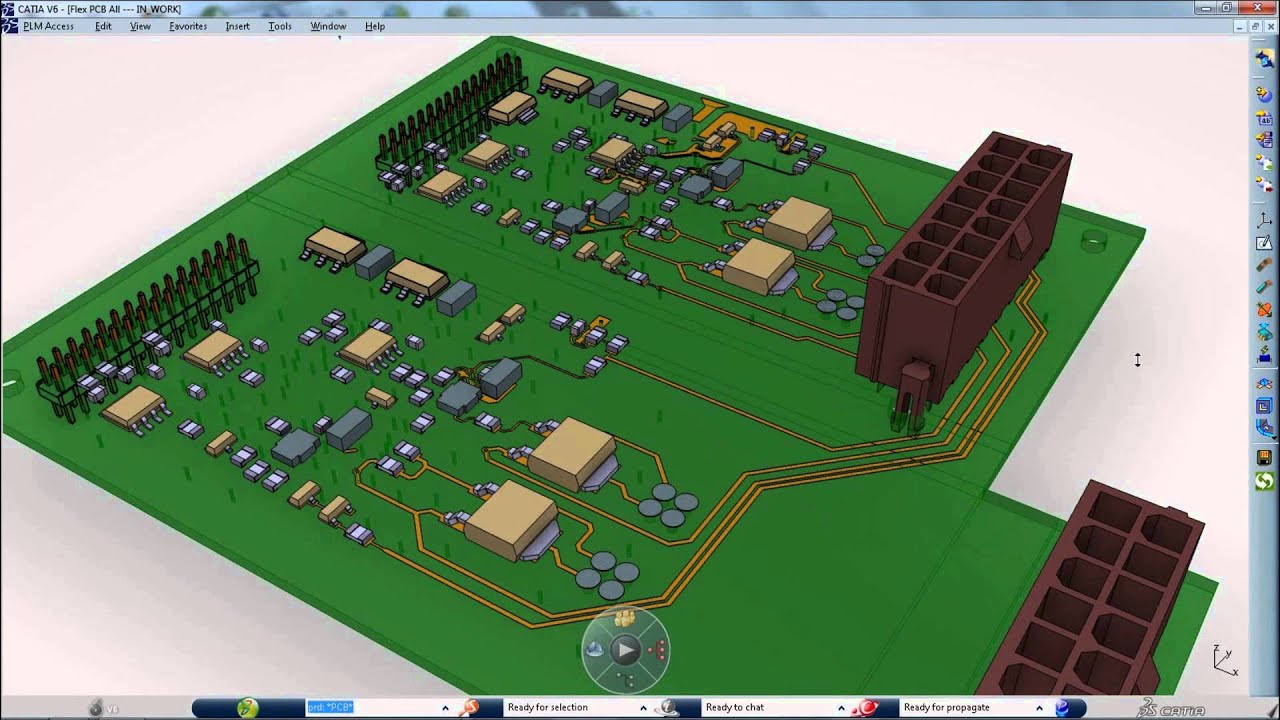 Formation CATIA Circuits Imprimés – Conception 3D de cartes électroniques et intégration mécatronique