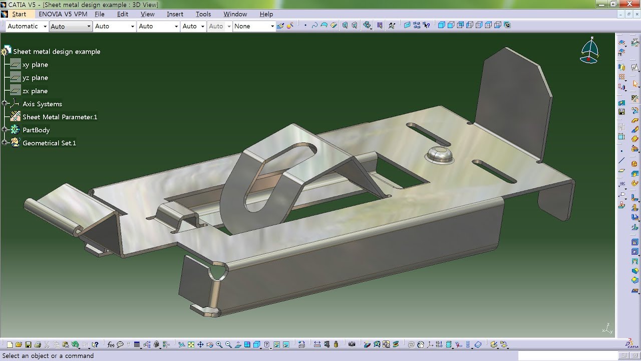 Formation CATIA Tôlerie – Conception de pièces en tôle et mises à plat industrielles