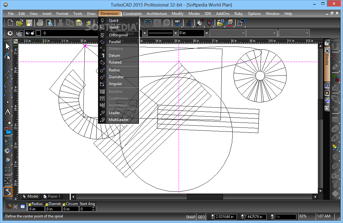 Formation TurboCAD Initiation – Maîtriser le dessin technique 2D et la mise en page professionnelle