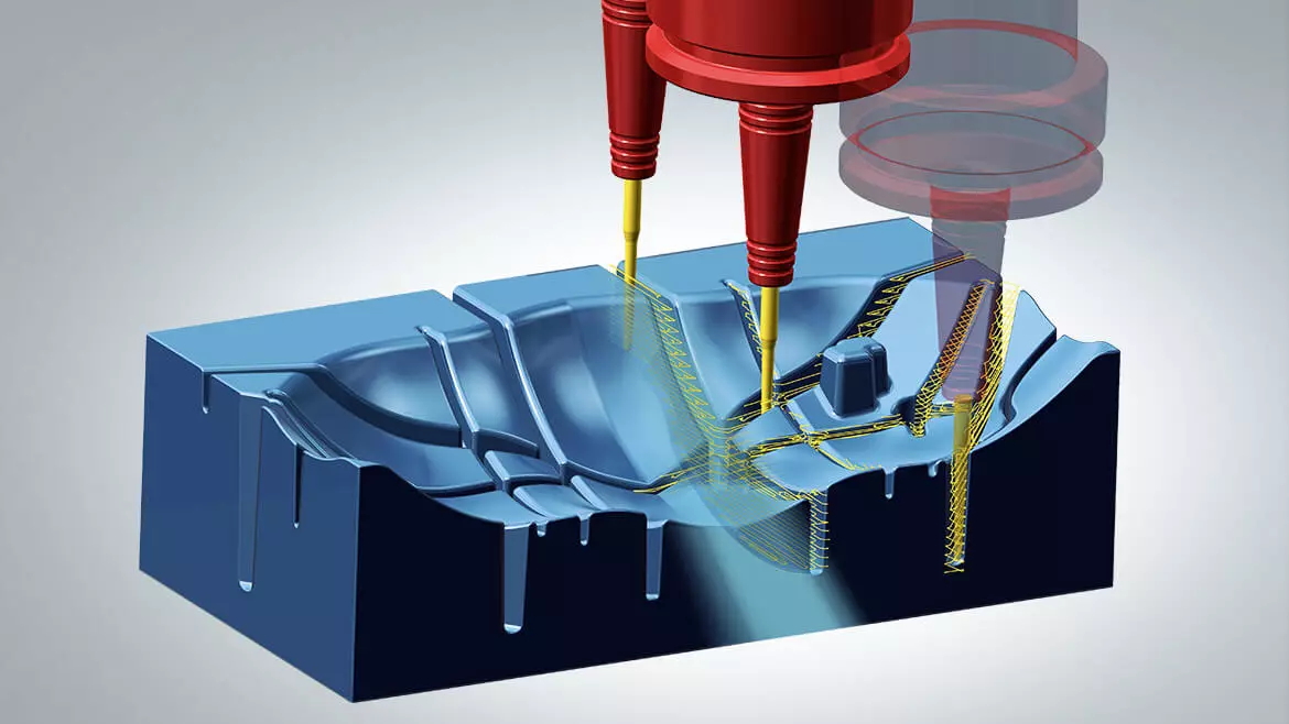 Formation Mastercam 3 axes – CFAO, fraisage CNC, parcours outils, simulation