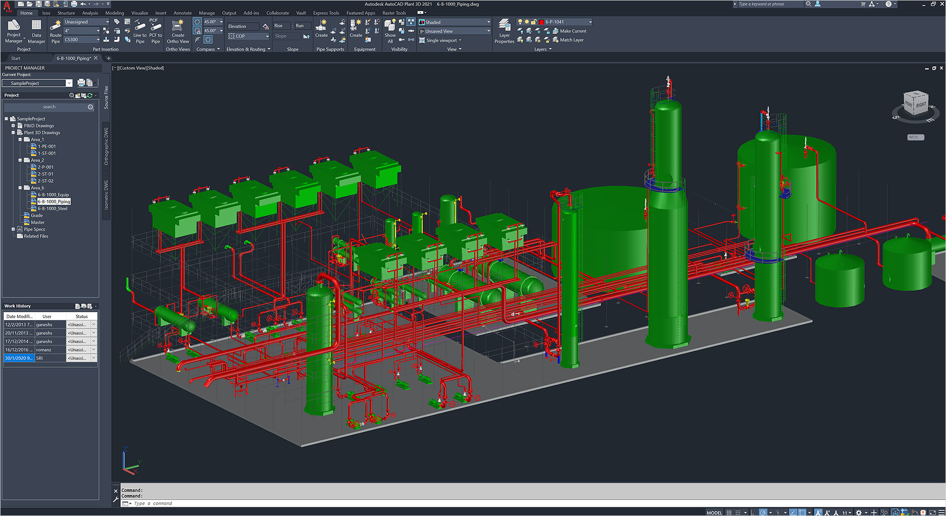 Formation AutoPLANT Perfectionnement – Catalogues, tuyauterie 3D, ISOGEN et production documentaire